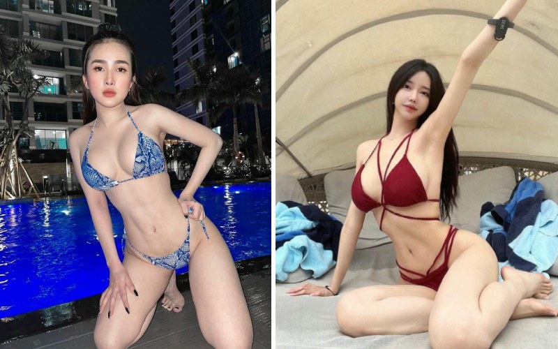 Ảnh gái xinh bikini body cực đẹp, tư thế sexy nóng mắt