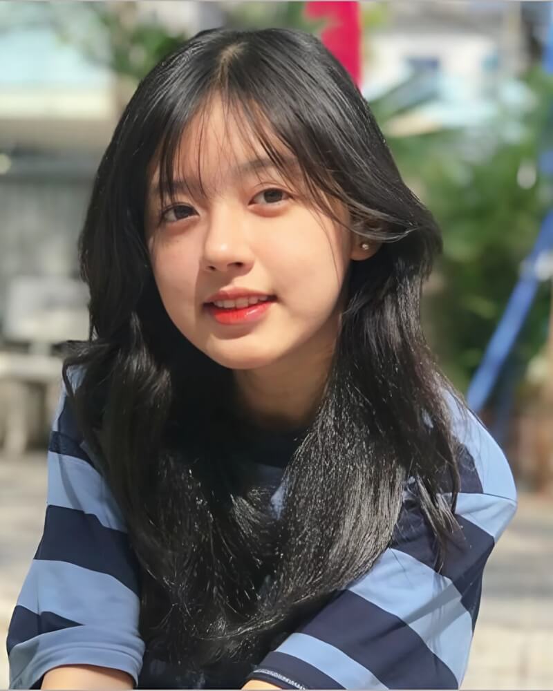 Ảnh gái xinh cute cười tươi