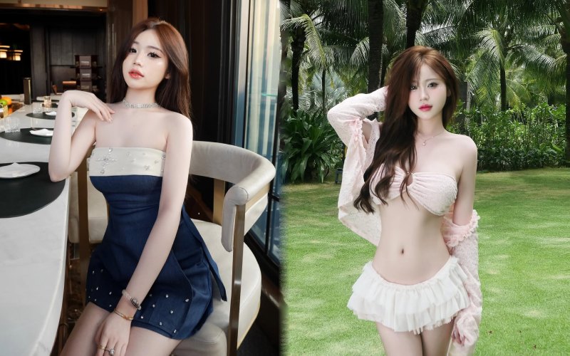 Ảnh Tiktoker Hạnh Nhi cute, dáng đẹp cuốn hút hấp dẫn
