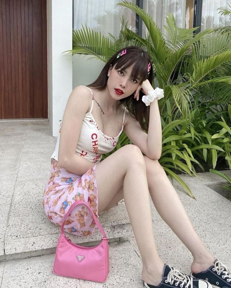Thiều Bảo Trâm phong cách đời thường