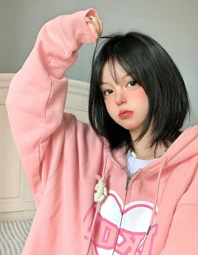 Ảnh gái xinh tóc ngắn ngọt ngào Ảnh gái xinh tóc ngắn ngọt ngào