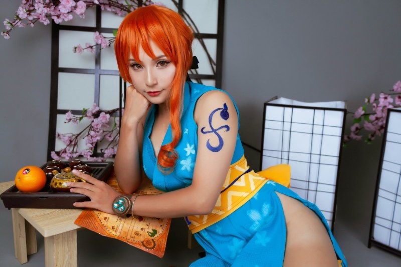 Ảnh cosplay Nami One Piece sexy hot làm netizen mê mẫn