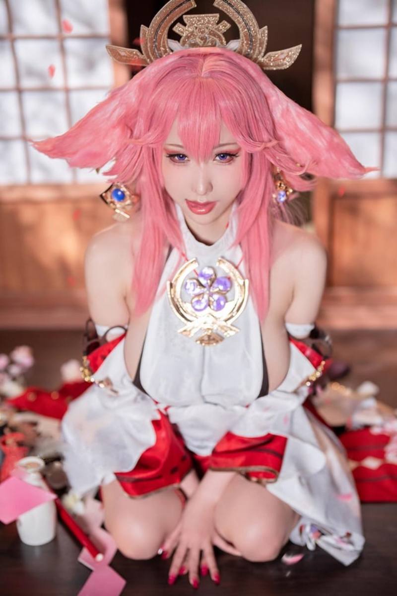 Cosplay Yae Miko cuốn hút Cosplay Yae Miko cuốn hút