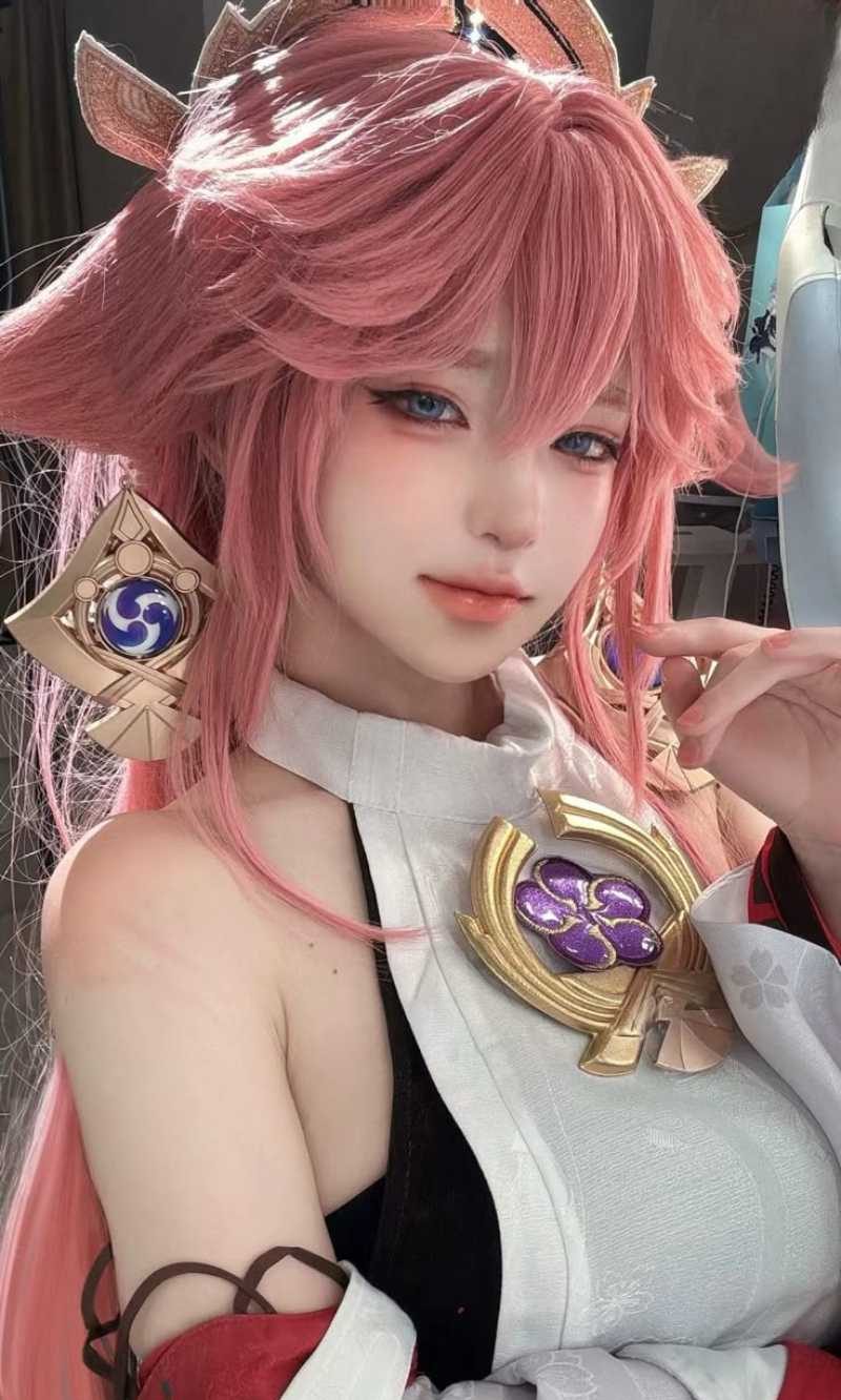 Cosplay Yae Miko xinh đẹp Cosplay Yae Miko xinh đẹp