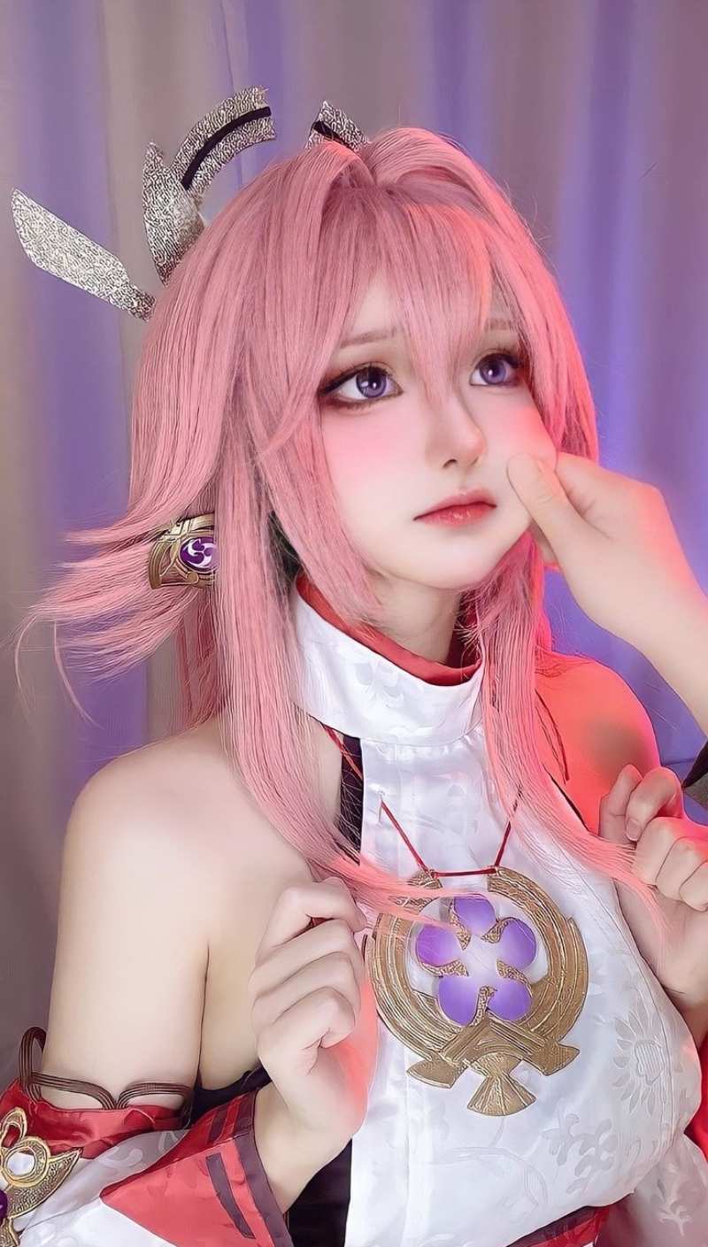 Cosplay Yae Miko đáng yêu Cosplay Yae Miko đáng yêu