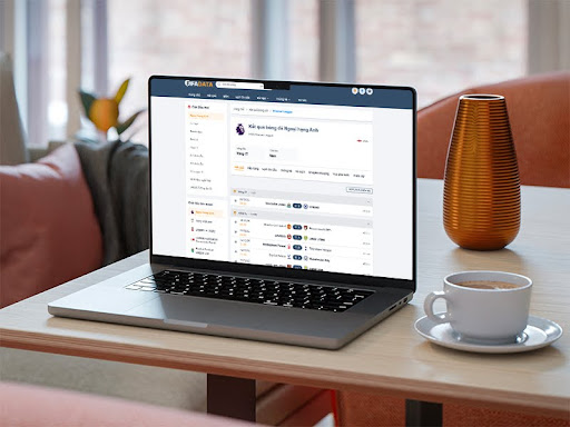 FIFADATA là trang cập nhật kết quả nhanh, được đánh giá cao về tốc độ